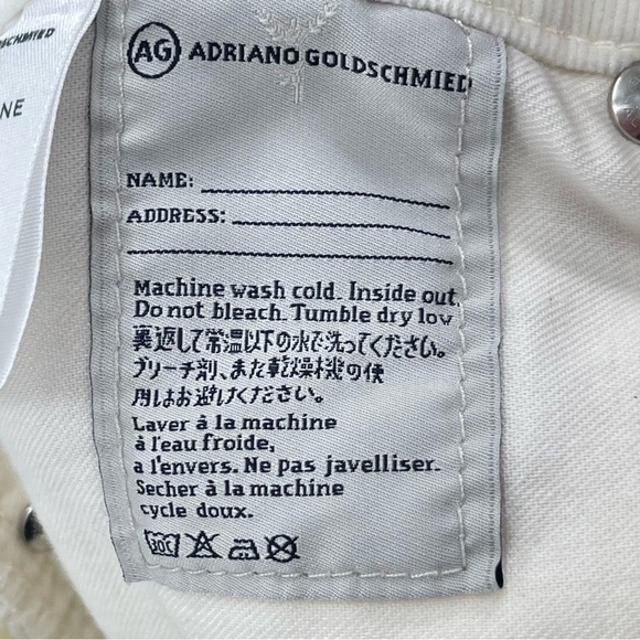 AG ADRIANO GOLDSHMIED Stevie Ankle Corduroy Pants Size 28 - Picture 10 of 11